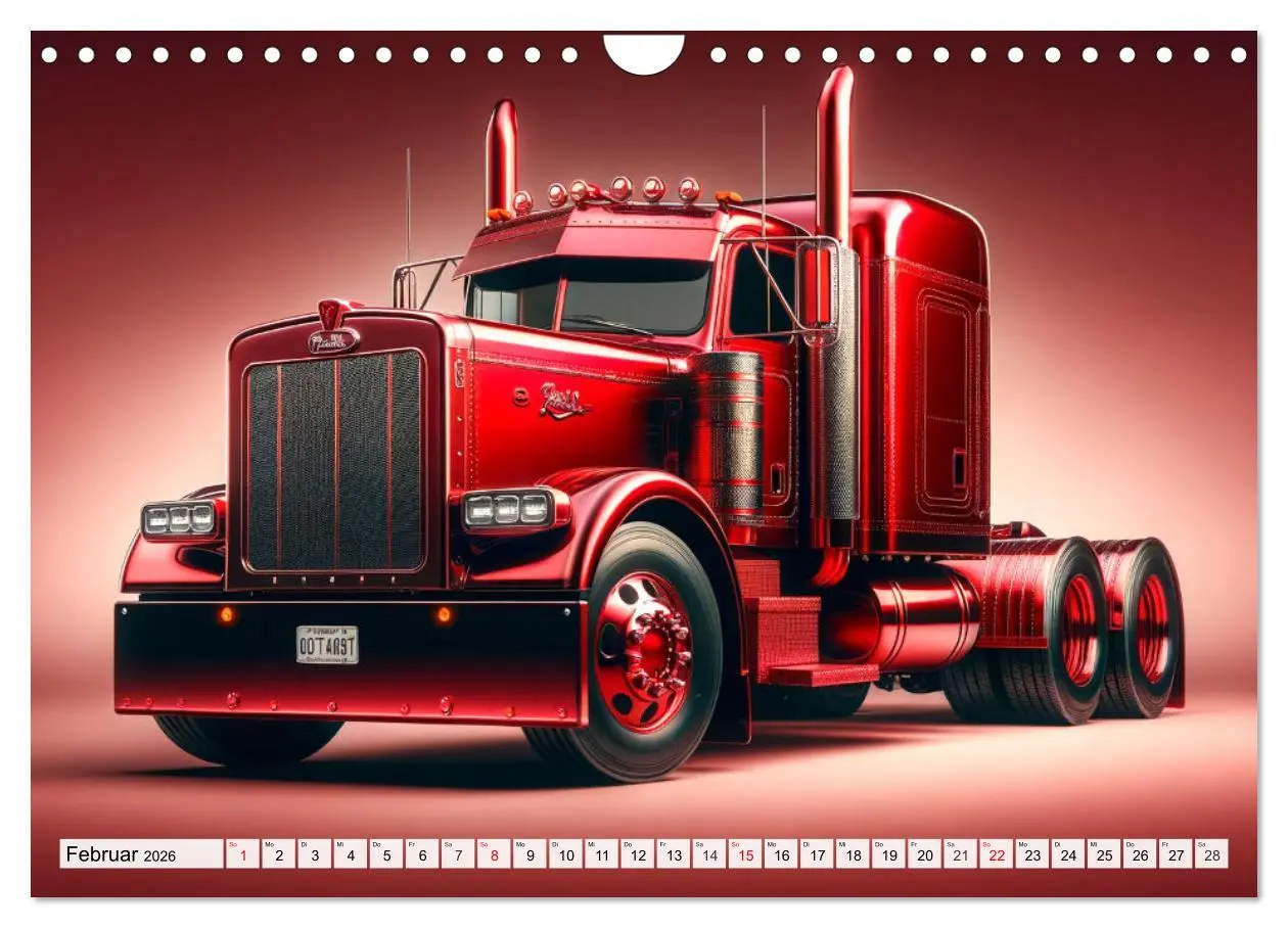 Bild: 9783457347843 | Faszination Truck: KI-Designs von Lack und Leistung (Wandkalender...