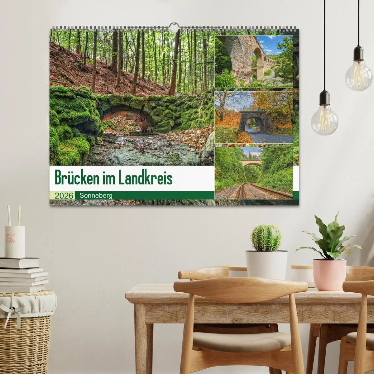 Bild: 9783457897843 | Brücken des Landkreises Sonneberg (Wandkalender 2026 DIN A2 quer),...