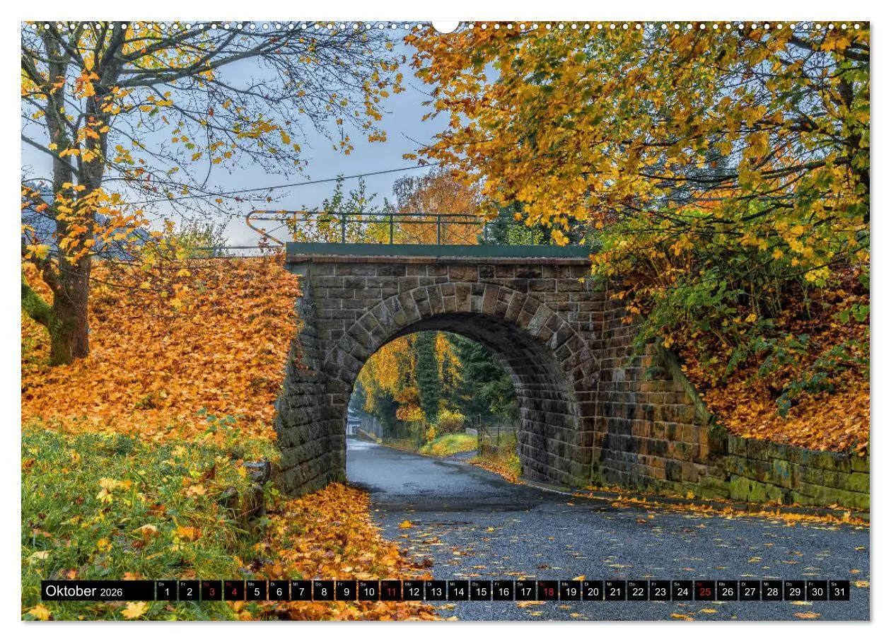 Bild: 9783457897843 | Brücken des Landkreises Sonneberg (Wandkalender 2026 DIN A2 quer),...
