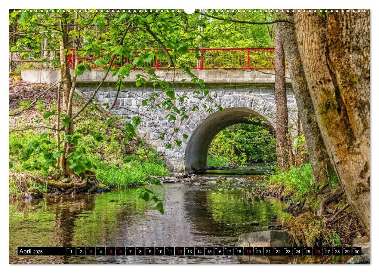 Bild: 9783457897843 | Brücken des Landkreises Sonneberg (Wandkalender 2026 DIN A2 quer),...