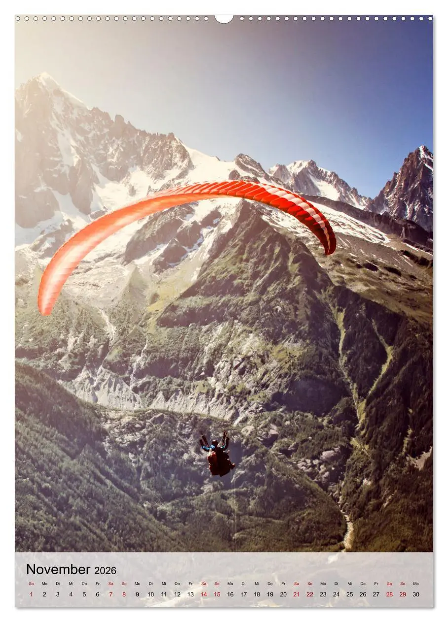 Bild: 9783516367843 | Paragliding - einfach Spaß (hochwertiger Premium Wandkalender 2026...