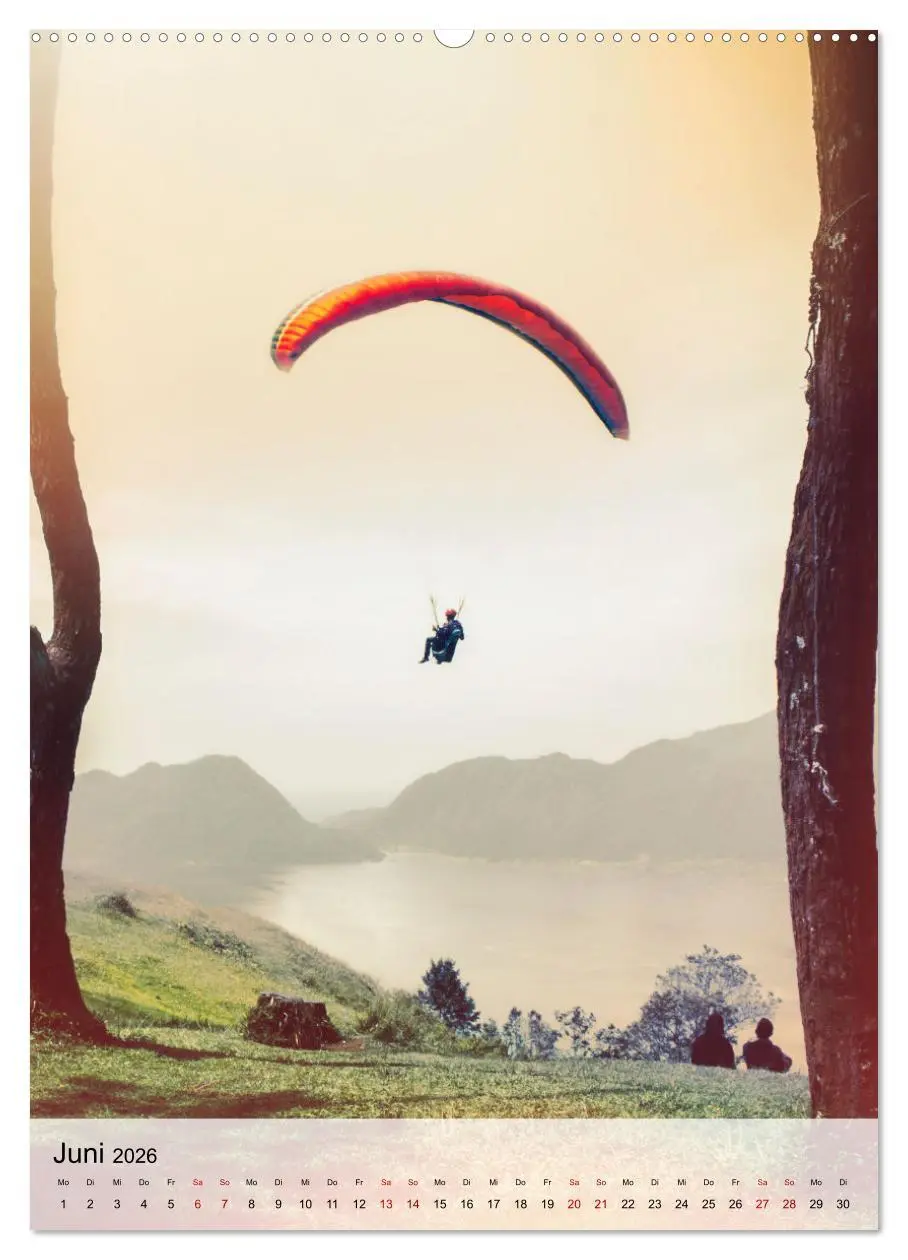 Bild: 9783516367843 | Paragliding - einfach Spaß (hochwertiger Premium Wandkalender 2026...