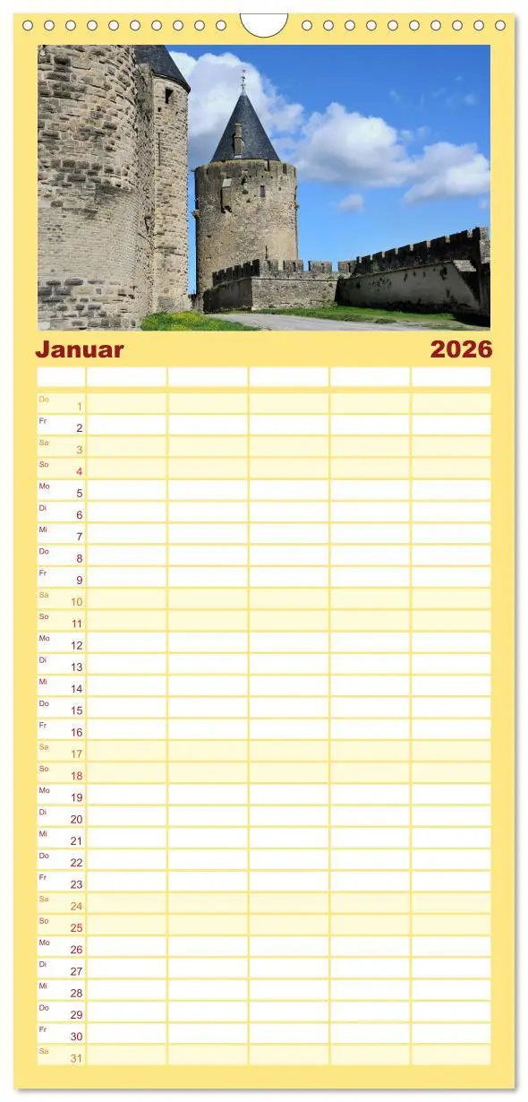 Bild: 9783516507843 | Familienplaner 2026 - Lieblingsland Frankreich mit 5 Spalten...