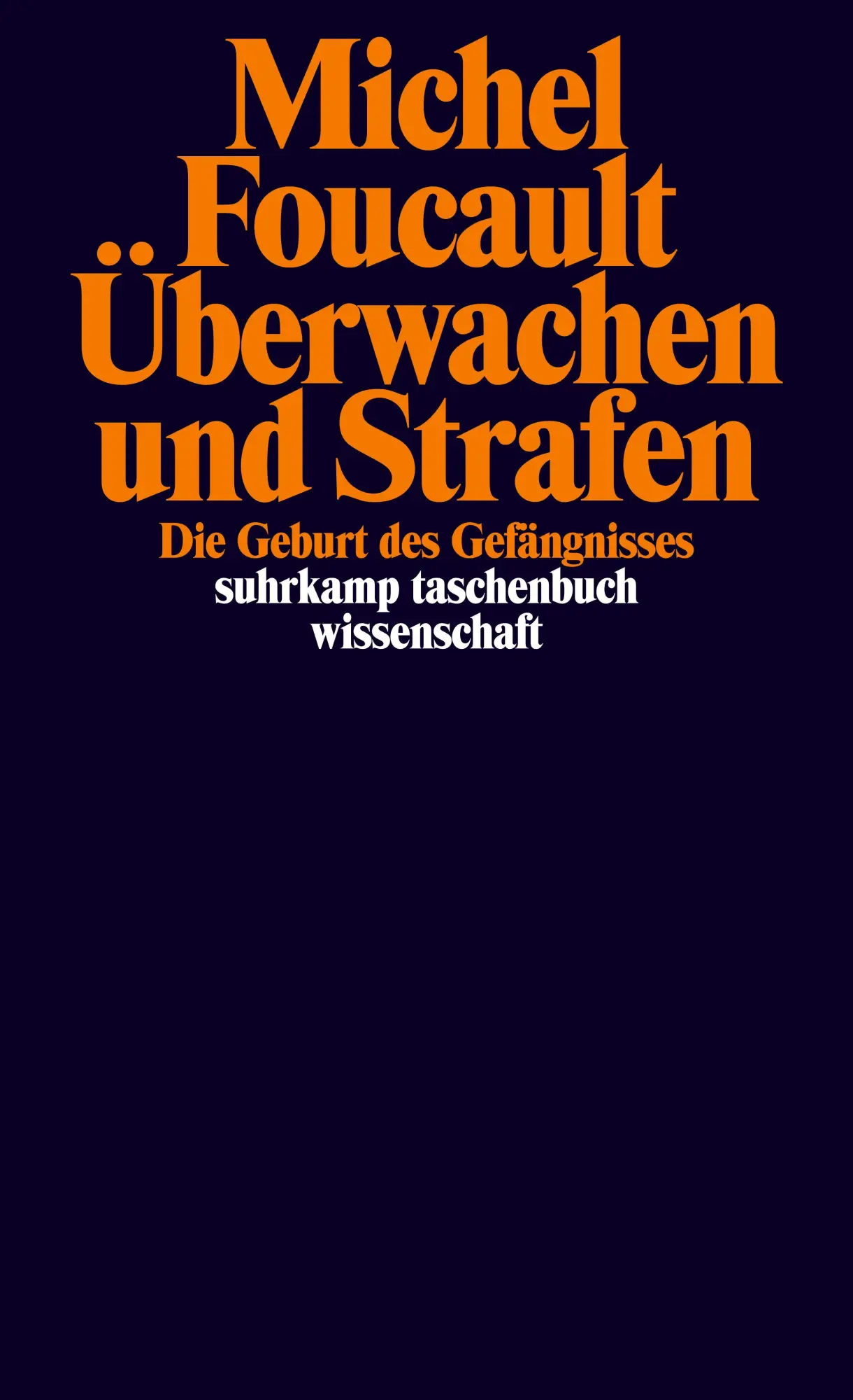 Cover: 9783518277843 | Überwachen und Strafen | Die Geburt des Gefängnisses | Michel Foucault