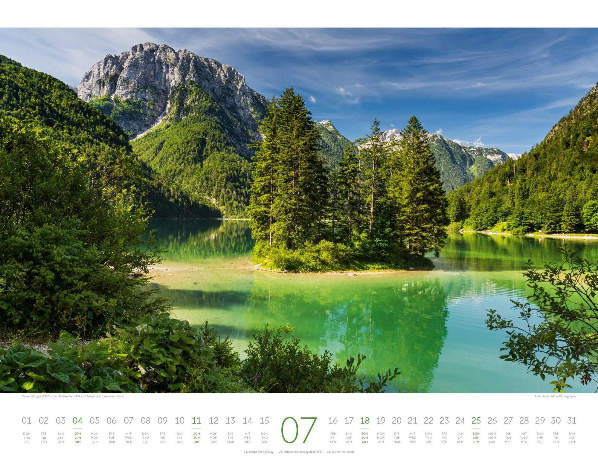 Bild: 9783838427843 | Naturparadies Alpen Kalender 2027 | Ackermann Kunstverlag GmbH | 14 S.