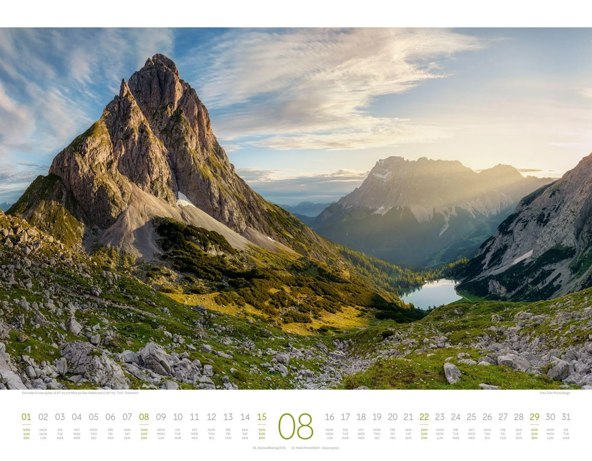 Bild: 9783838427843 | Naturparadies Alpen Kalender 2027 | Ackermann Kunstverlag GmbH | 14 S.