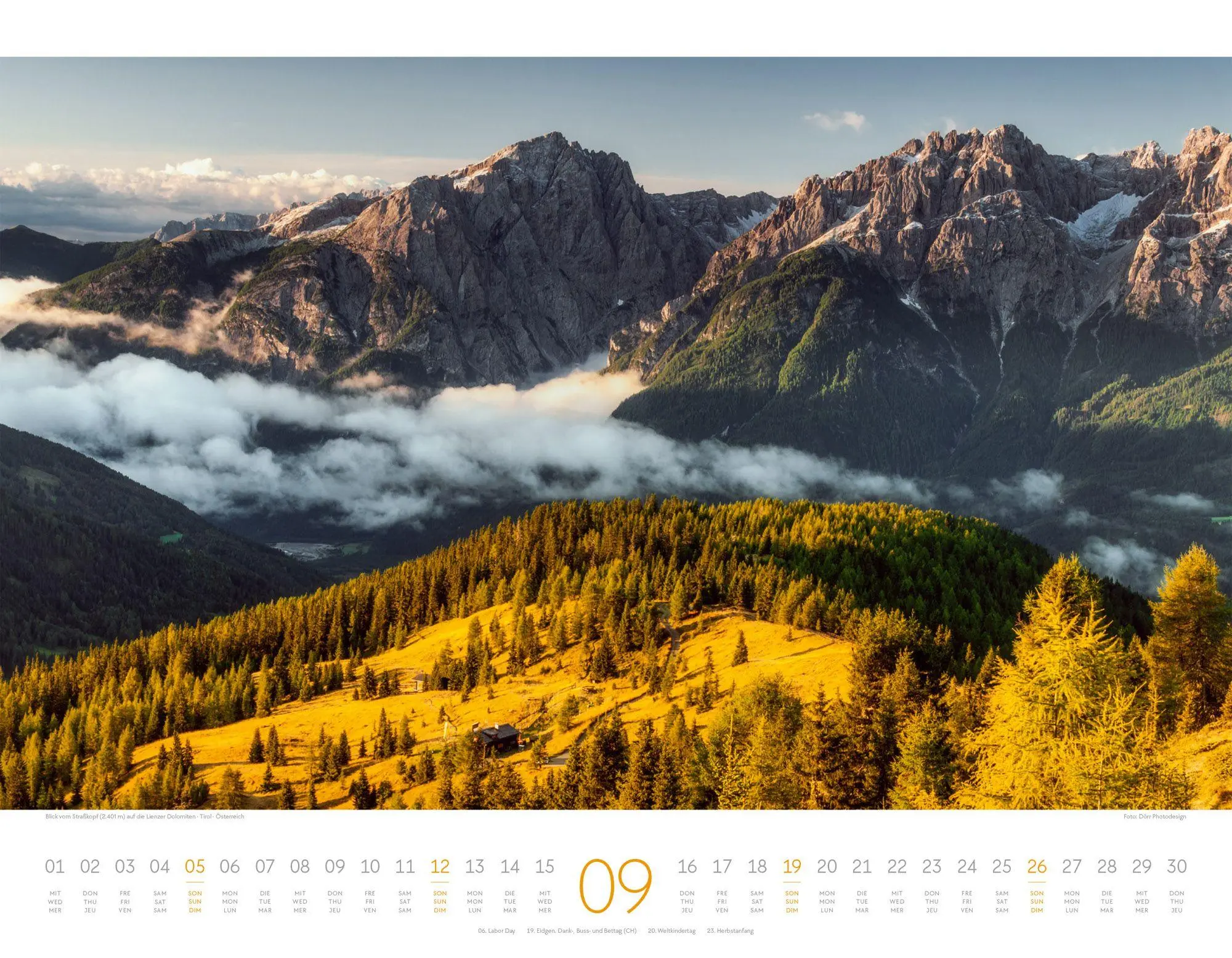 Bild: 9783838427843 | Naturparadies Alpen Kalender 2027 | Ackermann Kunstverlag GmbH | 14 S.