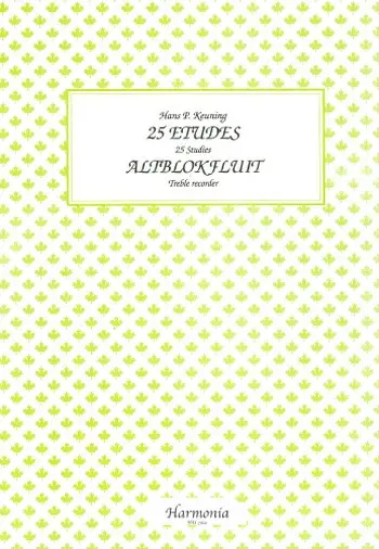 Cover: 9789043137843 | 25 Etudes | Hans P. Keuning | Buch | Harmonia | EAN 9789043137843