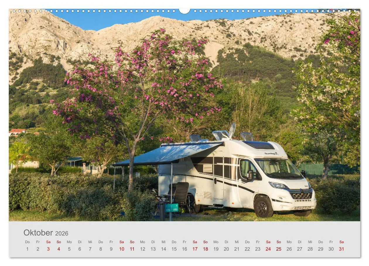 Bild: 9783457577943 | Abenteuer Camping in Kroatien (Wandkalender 2026 DIN A2 quer),...