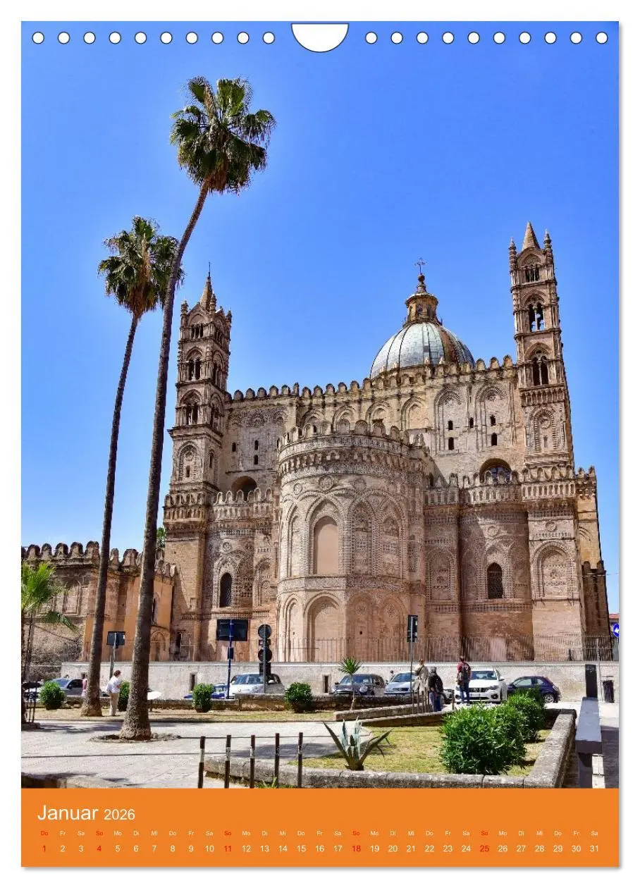 Bild: 9783516597943 | Spaziergang durch Palermo (Wandkalender 2026 DIN A4 hoch), CALVENDO...