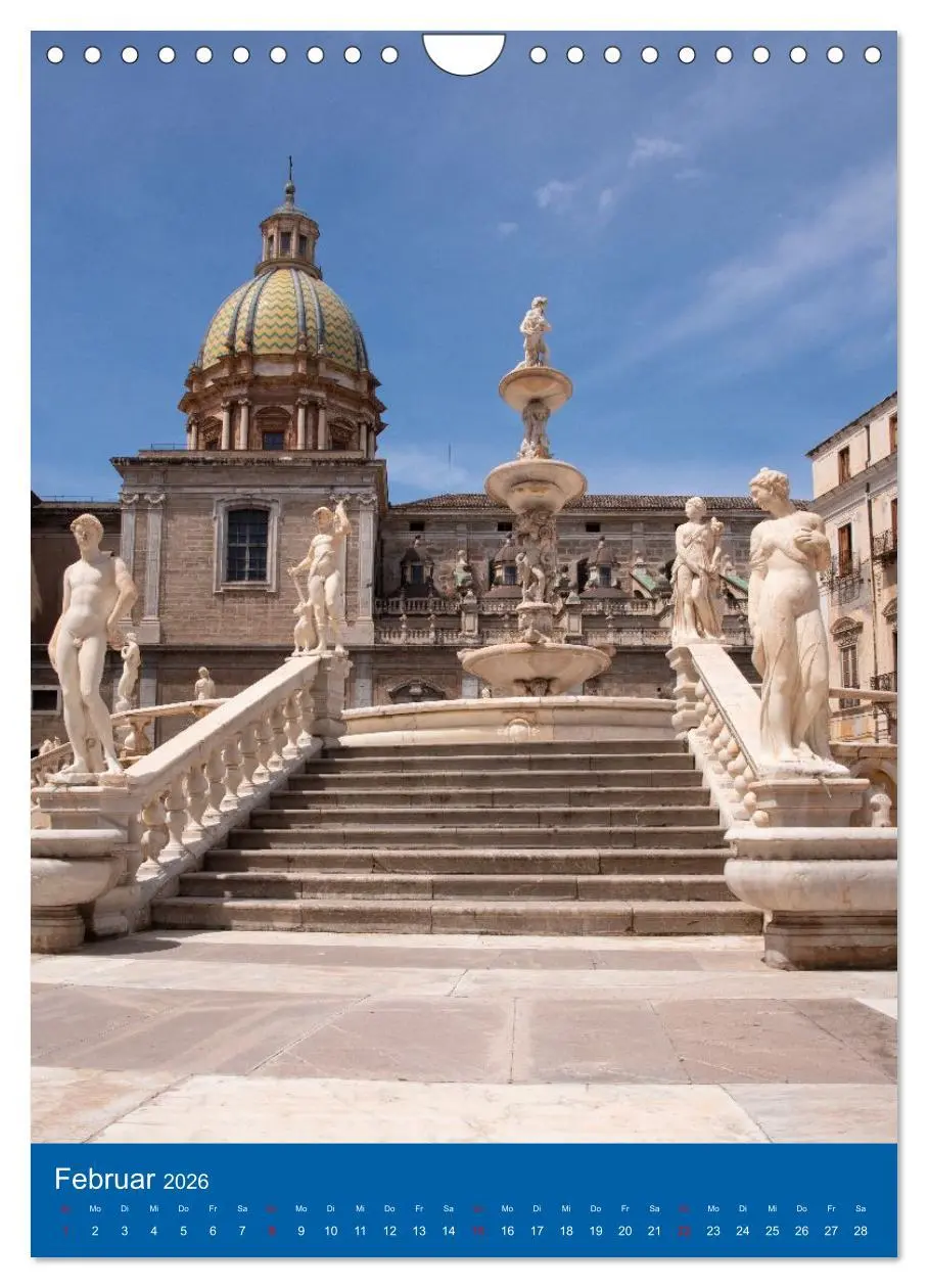 Bild: 9783516597943 | Spaziergang durch Palermo (Wandkalender 2026 DIN A4 hoch), CALVENDO...