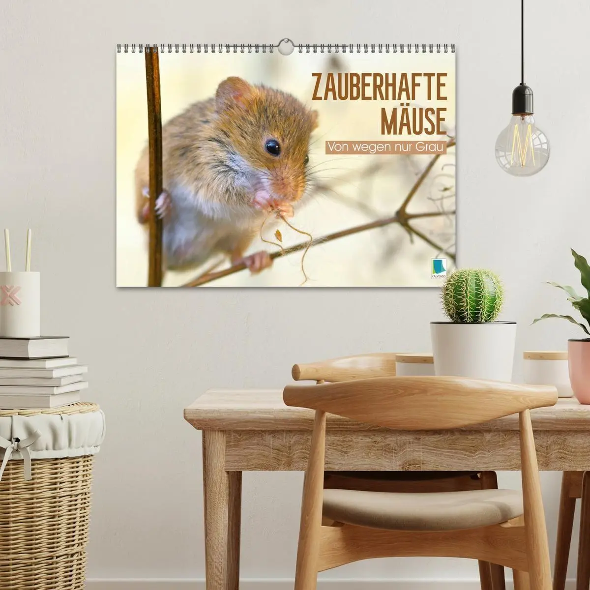 Bild: 9783516667943 | Zauberhafte Mäuse: Von wegen nur Grau (Wandkalender 2026 DIN A3...