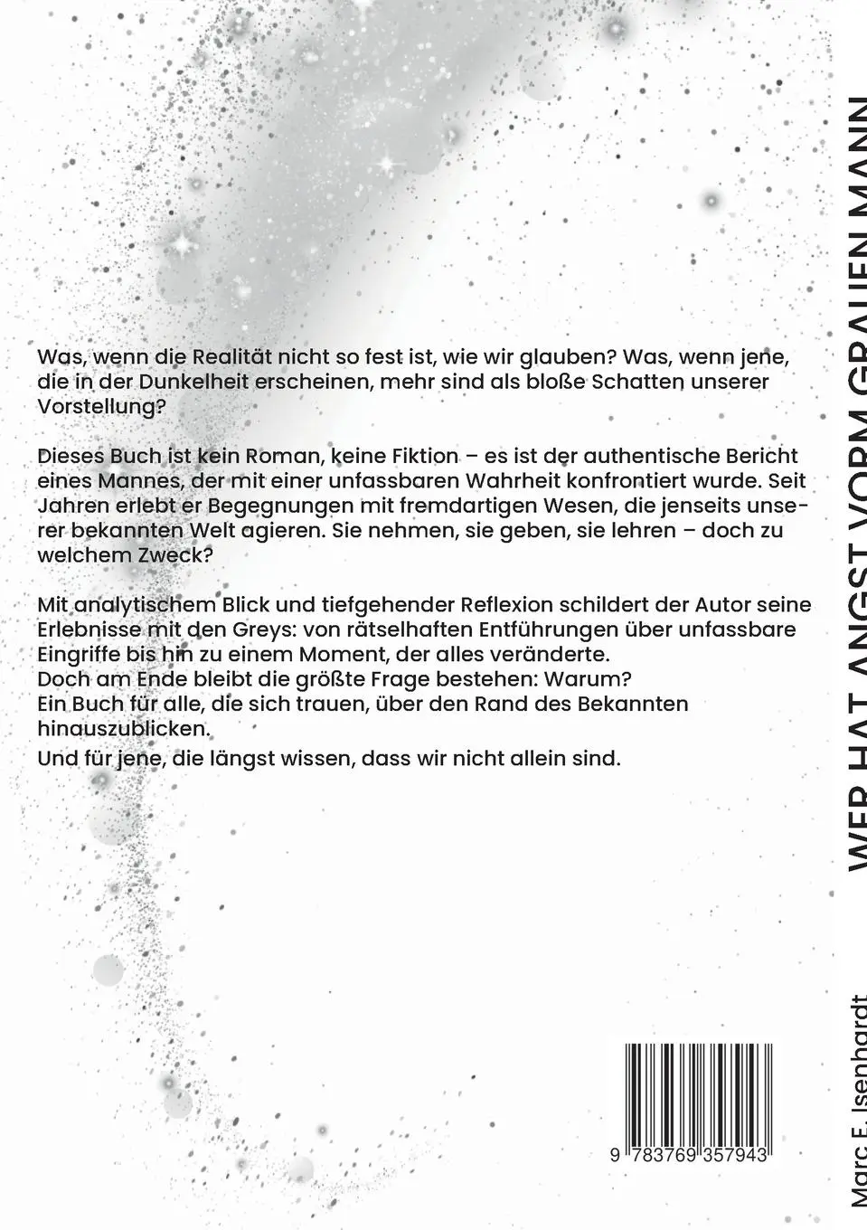 Rückseite: 9783769357943 | Wer hat Angst vorm grauen Mann | Marc E. Isenhardt | Taschenbuch