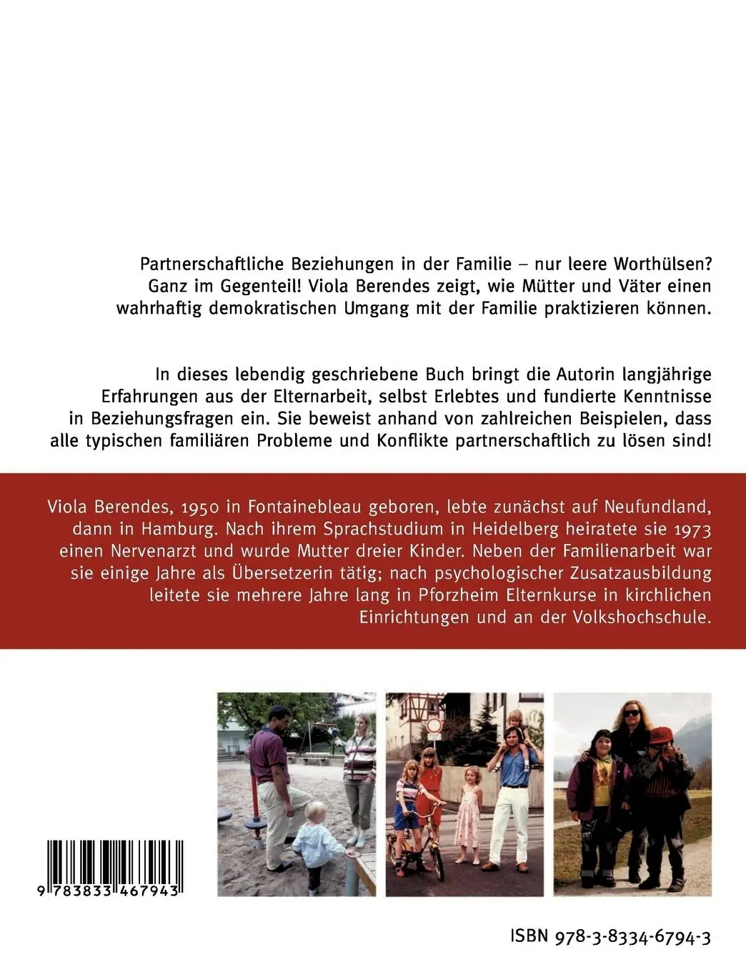 Rückseite: 9783833467943 | Überlebenstraining für Eltern und Kinder | Viola Berendes | Buch