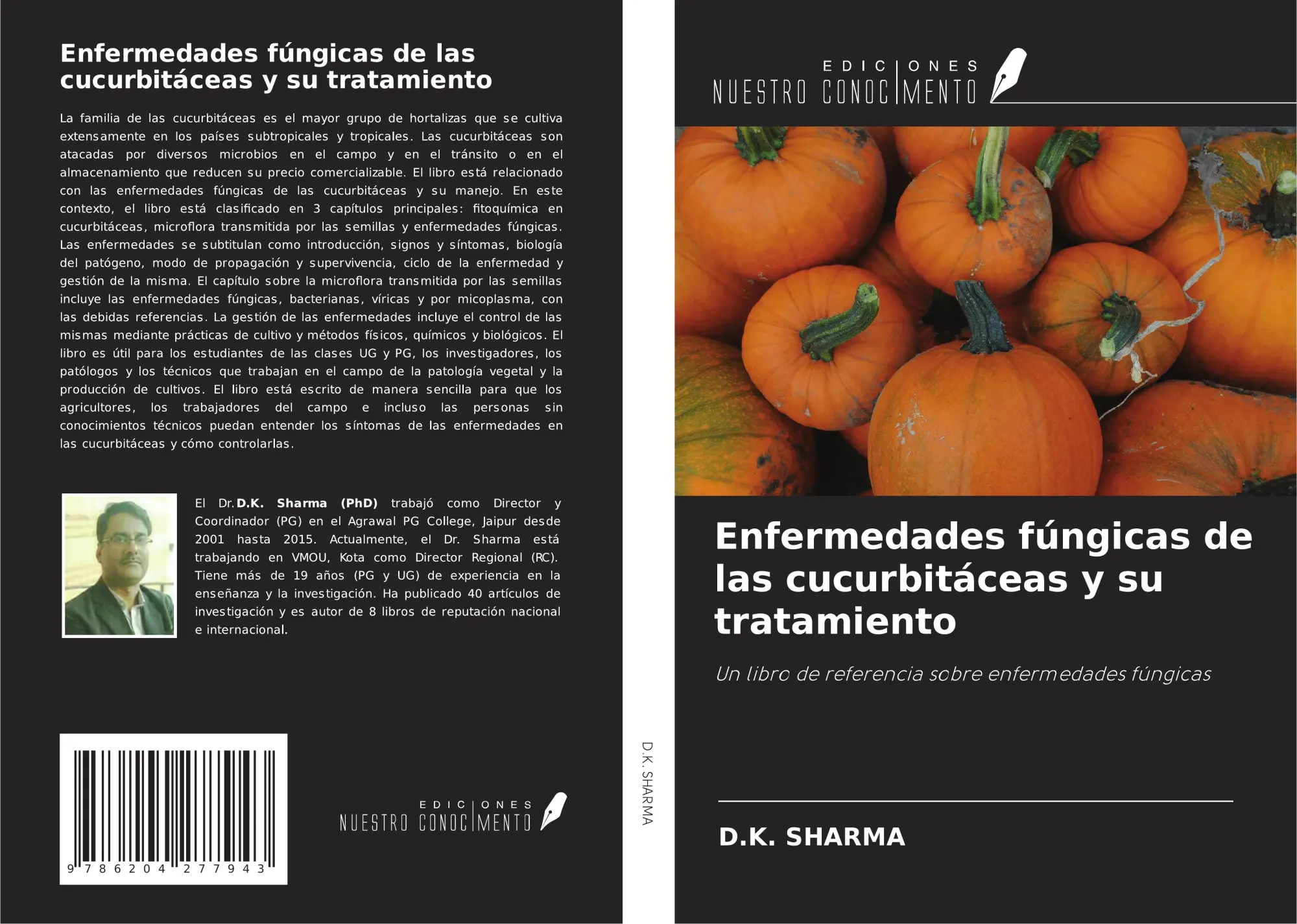 Cover: 9786204277943 | Enfermedades fúngicas de las cucurbitáceas y su tratamiento | Sharma