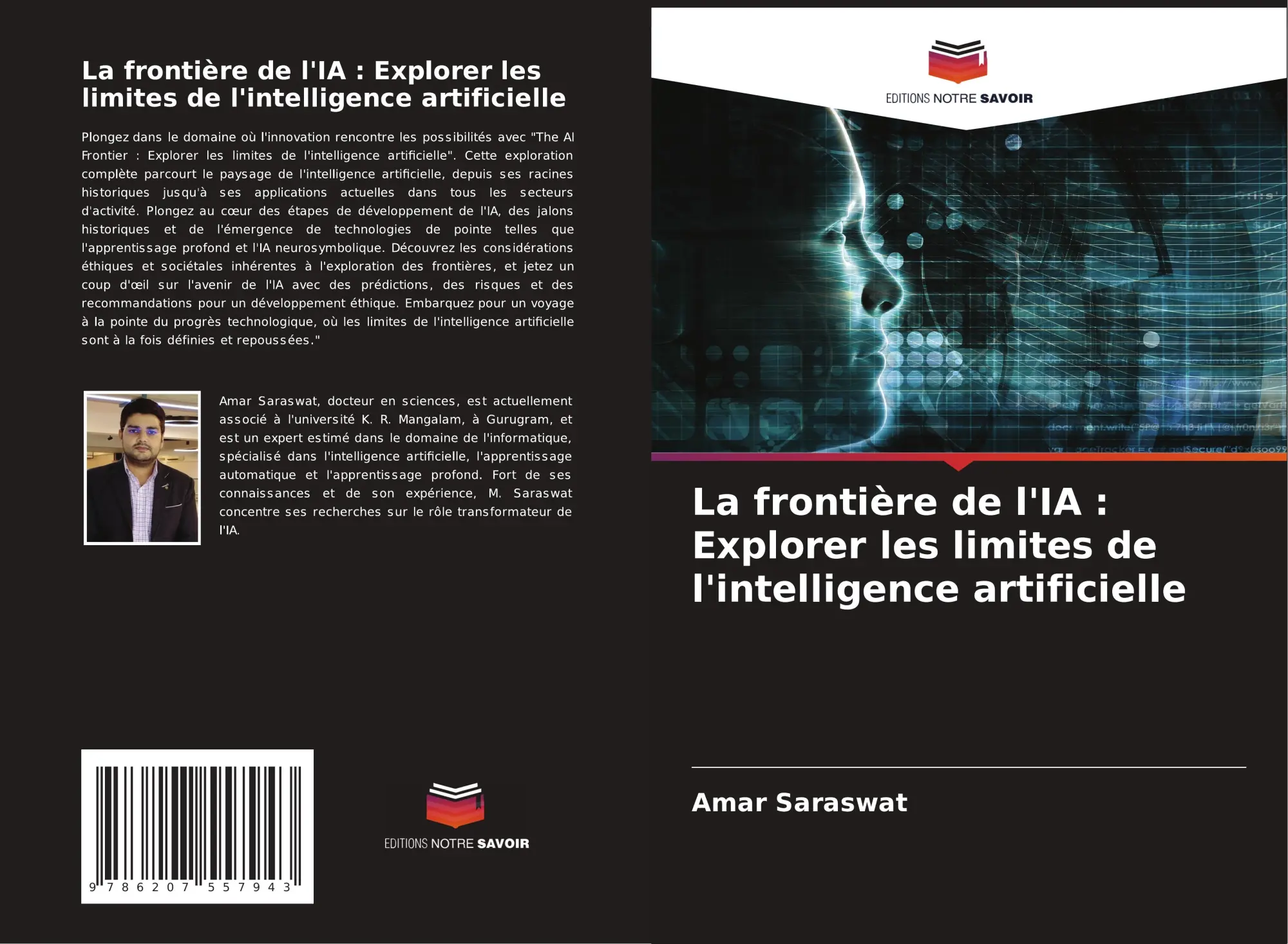 Cover: 9786207557943 | La frontière de l'IA : Explorer les limites de l'intelligence...