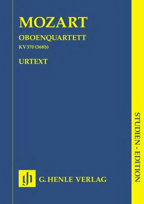 Cover: 9790201897943 | Wolfgang Amadeus Mozart - Oboenquartett F-dur KV 370 (368b) | Buch
