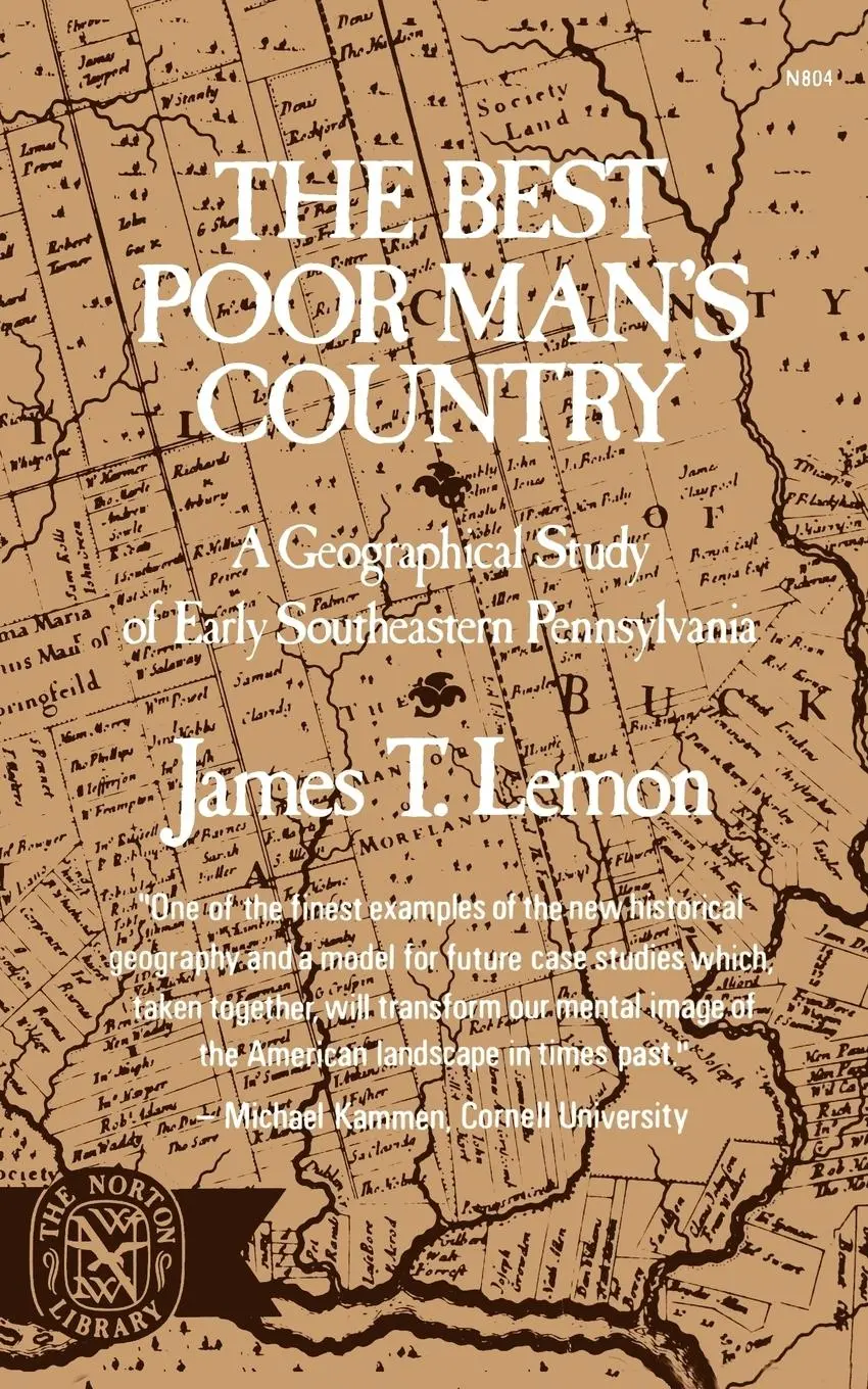 Cover: 9780393008043 | The Best Poor Man's Country | James T. Lemon | Taschenbuch | Englisch