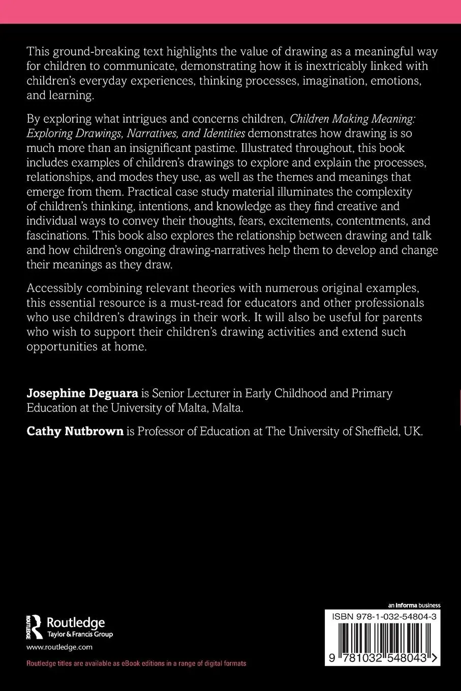 Rückseite: 9781032548043 | Children Making Meaning | Cathy Nutbrown (u. a.) | Taschenbuch | 2024