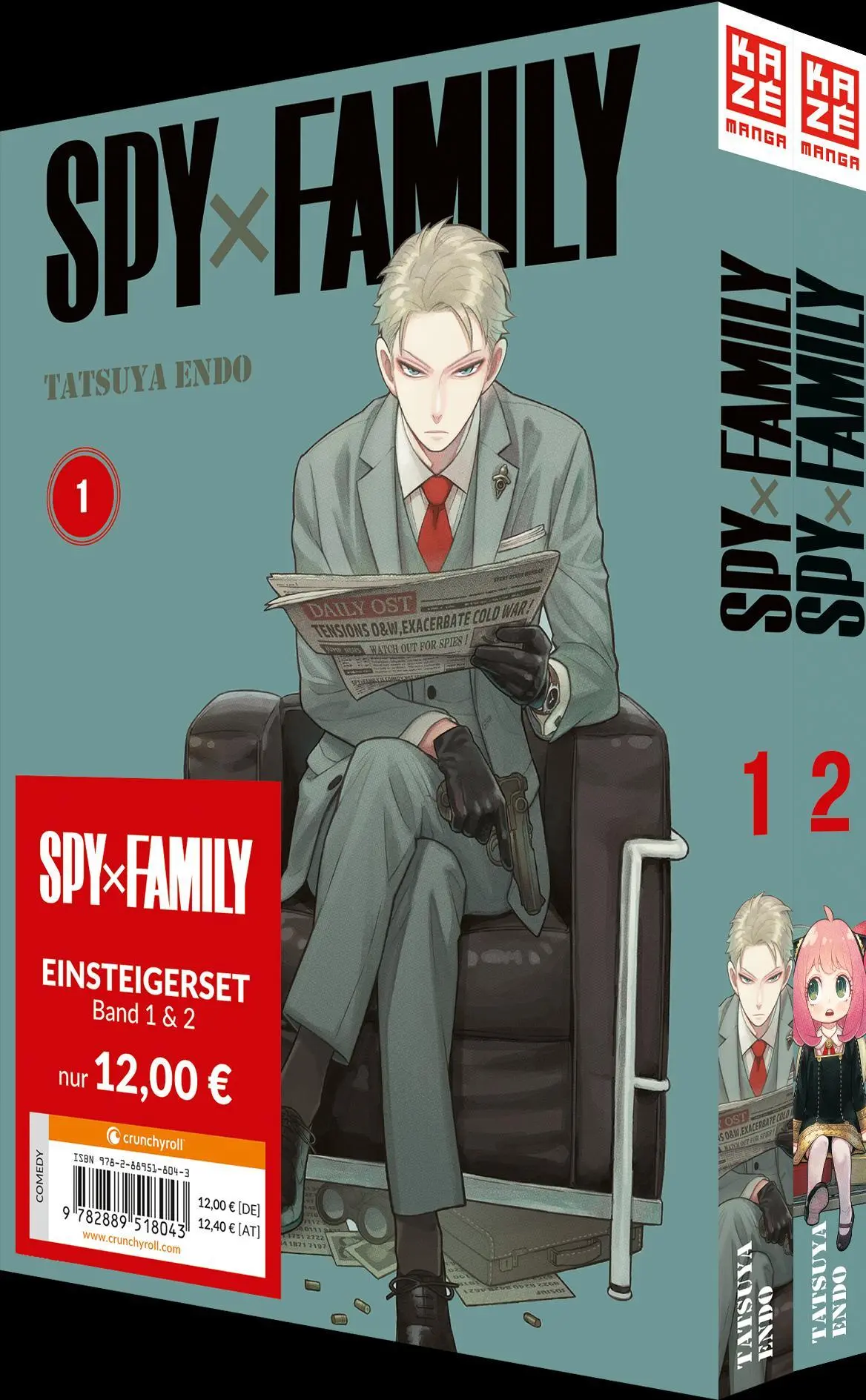 Cover: 9782889518043 | Spy x Family - Einsteigerset - Band 1 &amp; 2 | Tatsuya Endo | Taschenbuch