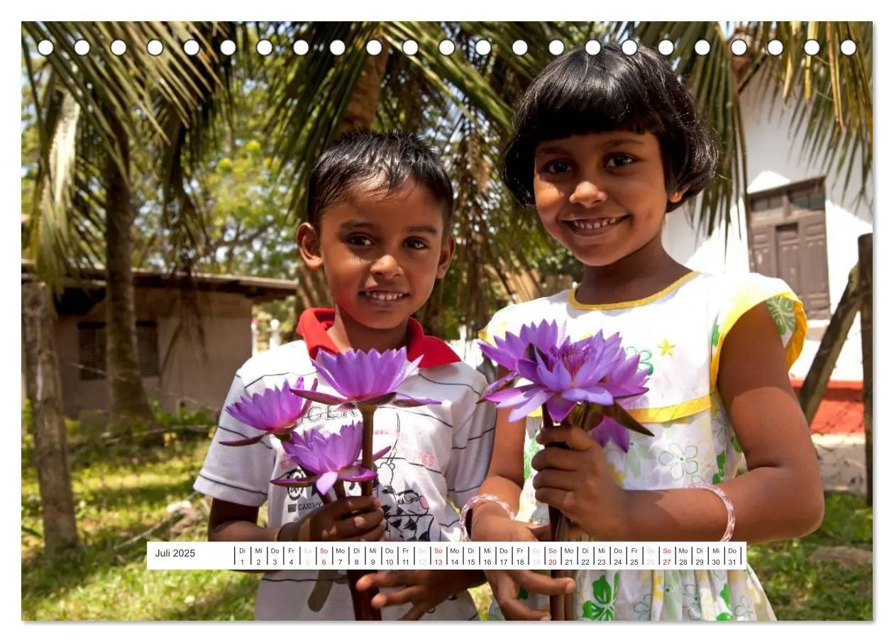 Bild: 9783435828043 | Asien - Sri Lanka (Tischkalender 2025 DIN A5 quer), CALVENDO...
