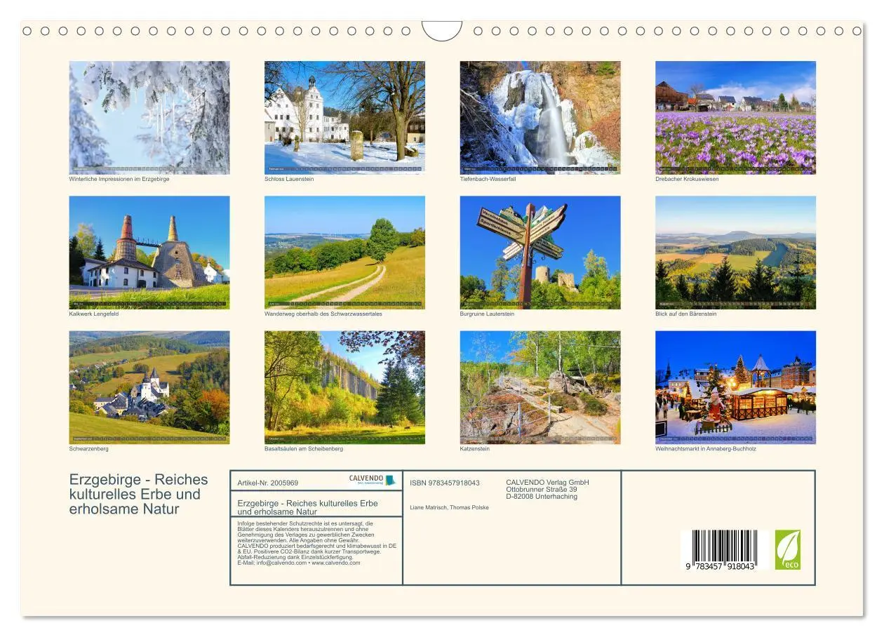 Bild: 9783457918043 | Erzgebirge - Reiches kulturelles Erbe und erholsame Natur...