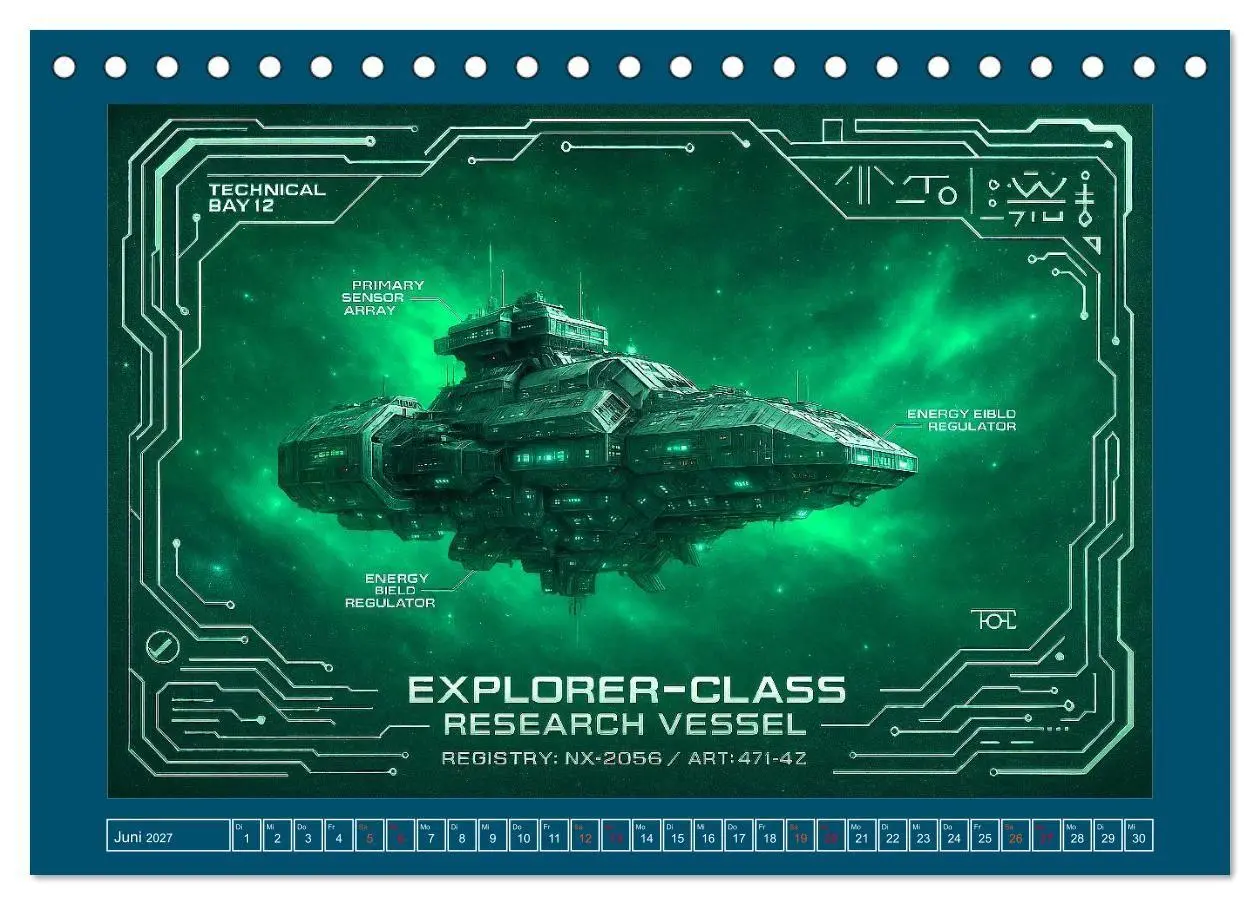 Bild: 9783516938043 | Intelligente Alientechnik (Tischkalender 2027 DIN A5 quer),...