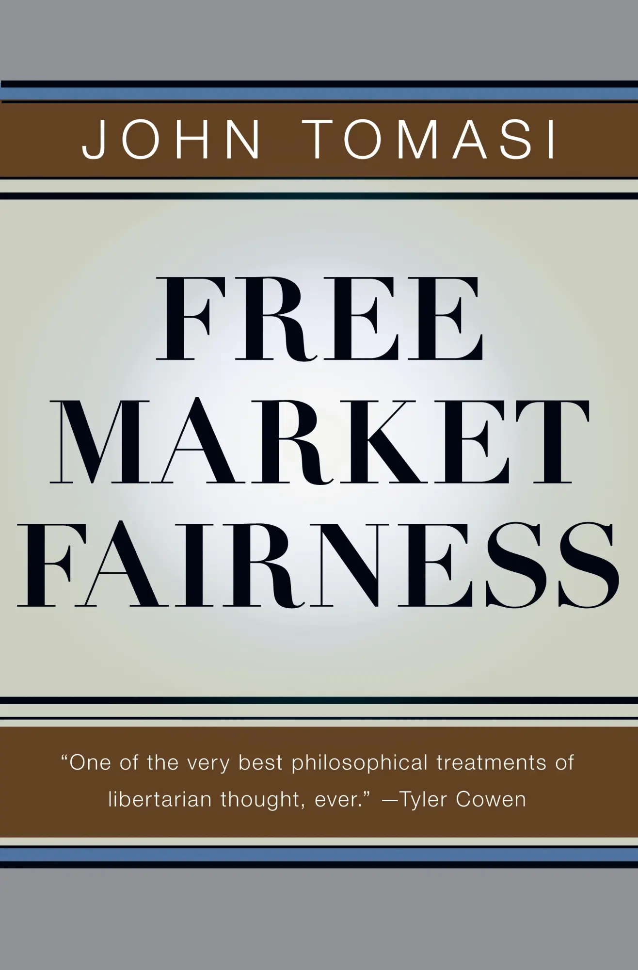 Cover: 9780691158143 | Free Market Fairness | John Tomasi | Taschenbuch | Englisch | 2013