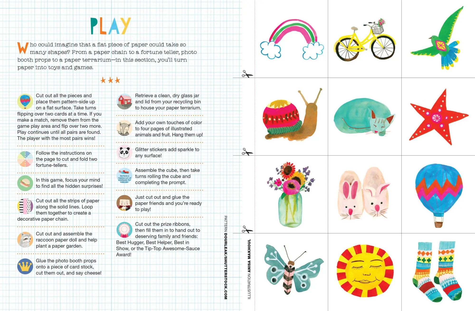 Bild: 9781523508143 | The Kids' Book of Paper Love | Write. Craft. Play. Share. | Buch