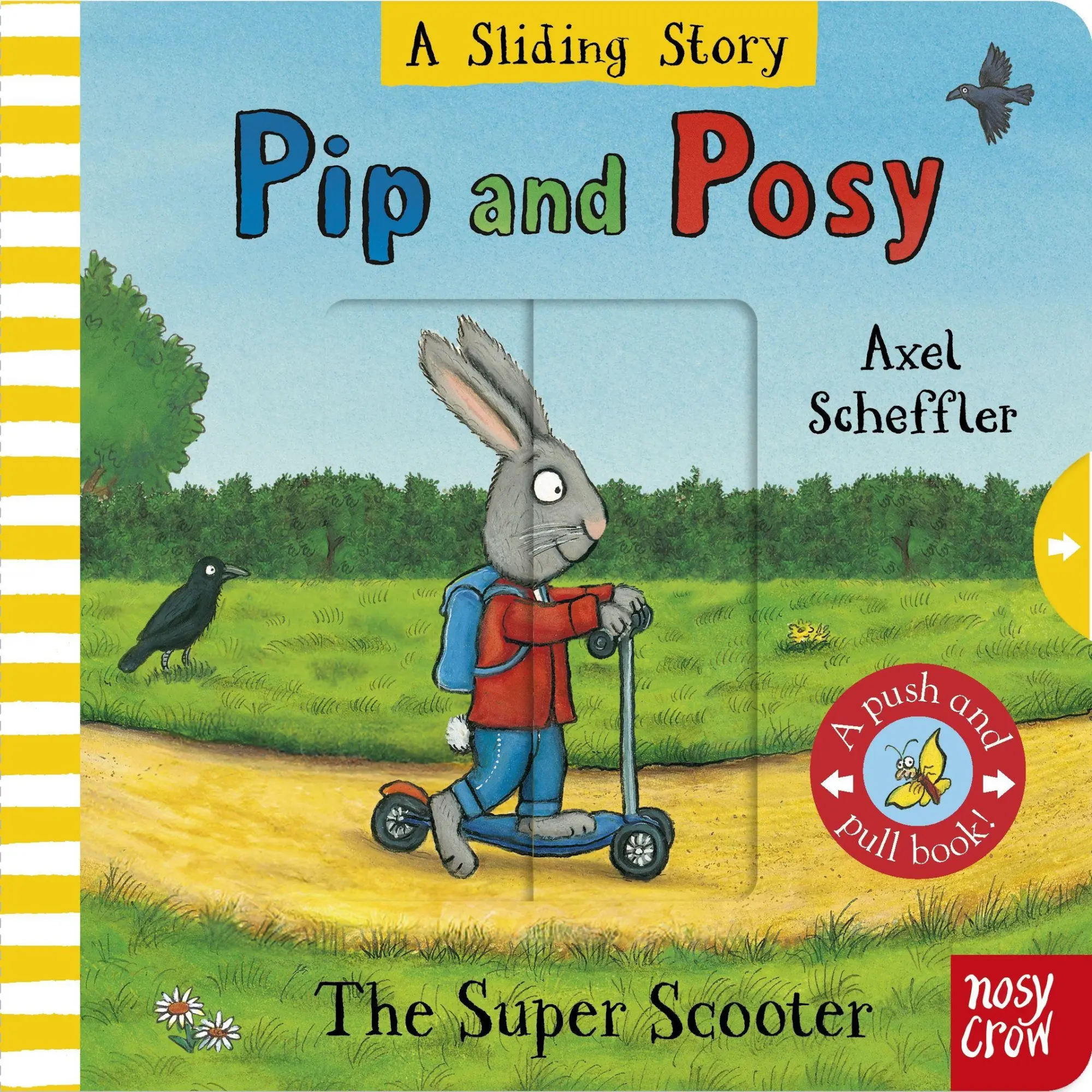 Cover: 9781805138143 | Pip and Posy: A Sliding Story - The Super Scooter | Axel Scheffler