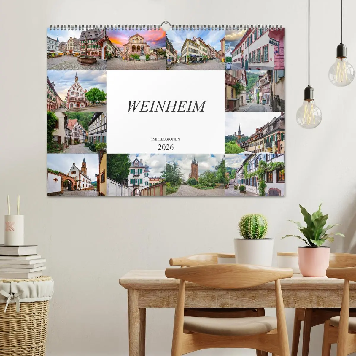 Bild: 9783457768143 | Weinheim Impressionen (Wandkalender 2026 DIN A2 quer), CALVENDO...
