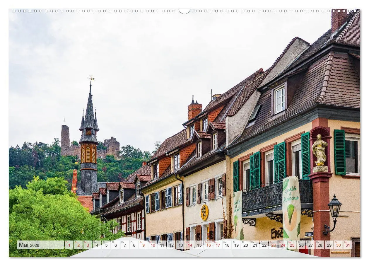 Bild: 9783457768143 | Weinheim Impressionen (Wandkalender 2026 DIN A2 quer), CALVENDO...