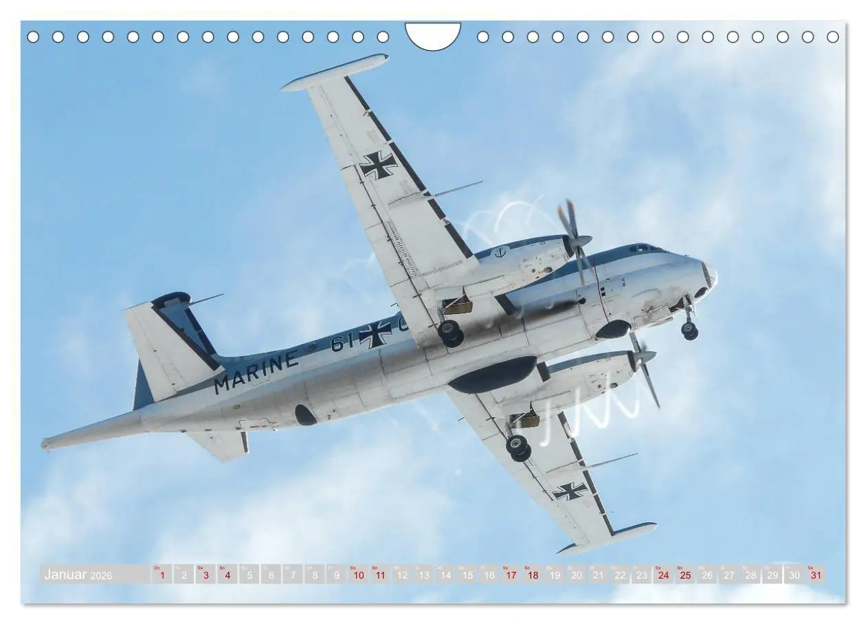 Bild: 9783457838143 | Marineflieger 2026 (Wandkalender 2026 DIN A4 quer), CALVENDO...