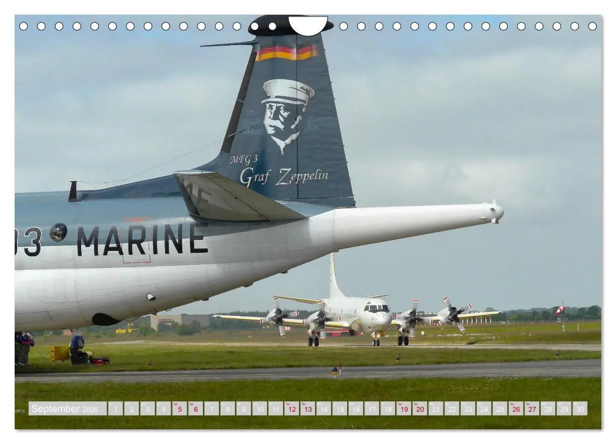 Bild: 9783457838143 | Marineflieger 2026 (Wandkalender 2026 DIN A4 quer), CALVENDO...
