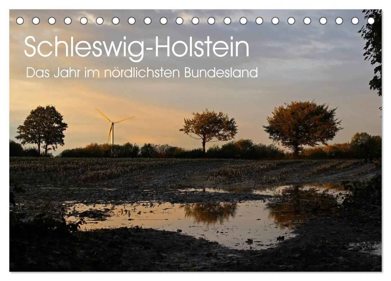 Cover: 9783516098143 | Schleswig-Holstein (Tischkalender 2026 DIN A5 quer), CALVENDO...