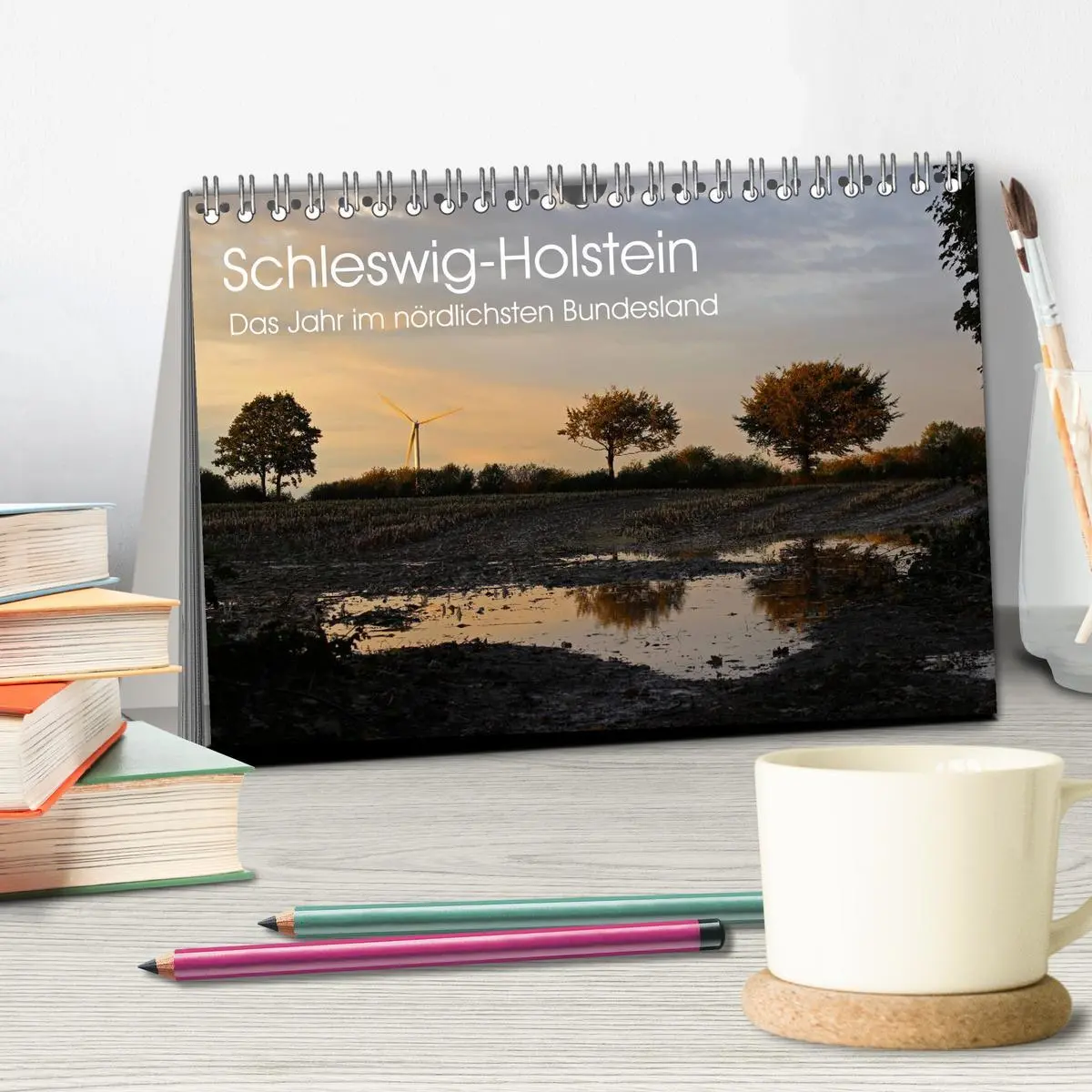 Bild: 9783516098143 | Schleswig-Holstein (Tischkalender 2026 DIN A5 quer), CALVENDO...