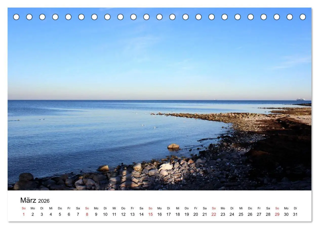 Bild: 9783516098143 | Schleswig-Holstein (Tischkalender 2026 DIN A5 quer), CALVENDO...