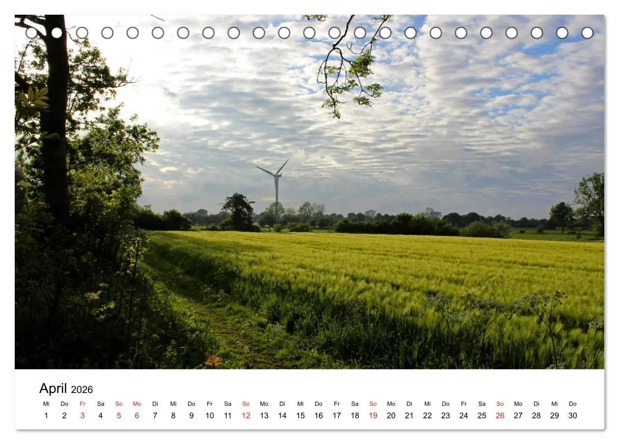 Bild: 9783516098143 | Schleswig-Holstein (Tischkalender 2026 DIN A5 quer), CALVENDO...