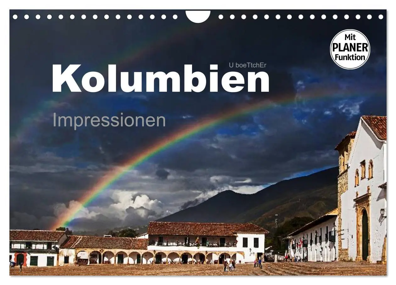 Cover: 9783516238143 | Kolumbien Impressionen (Wandkalender 2026 DIN A4 quer), CALVENDO...