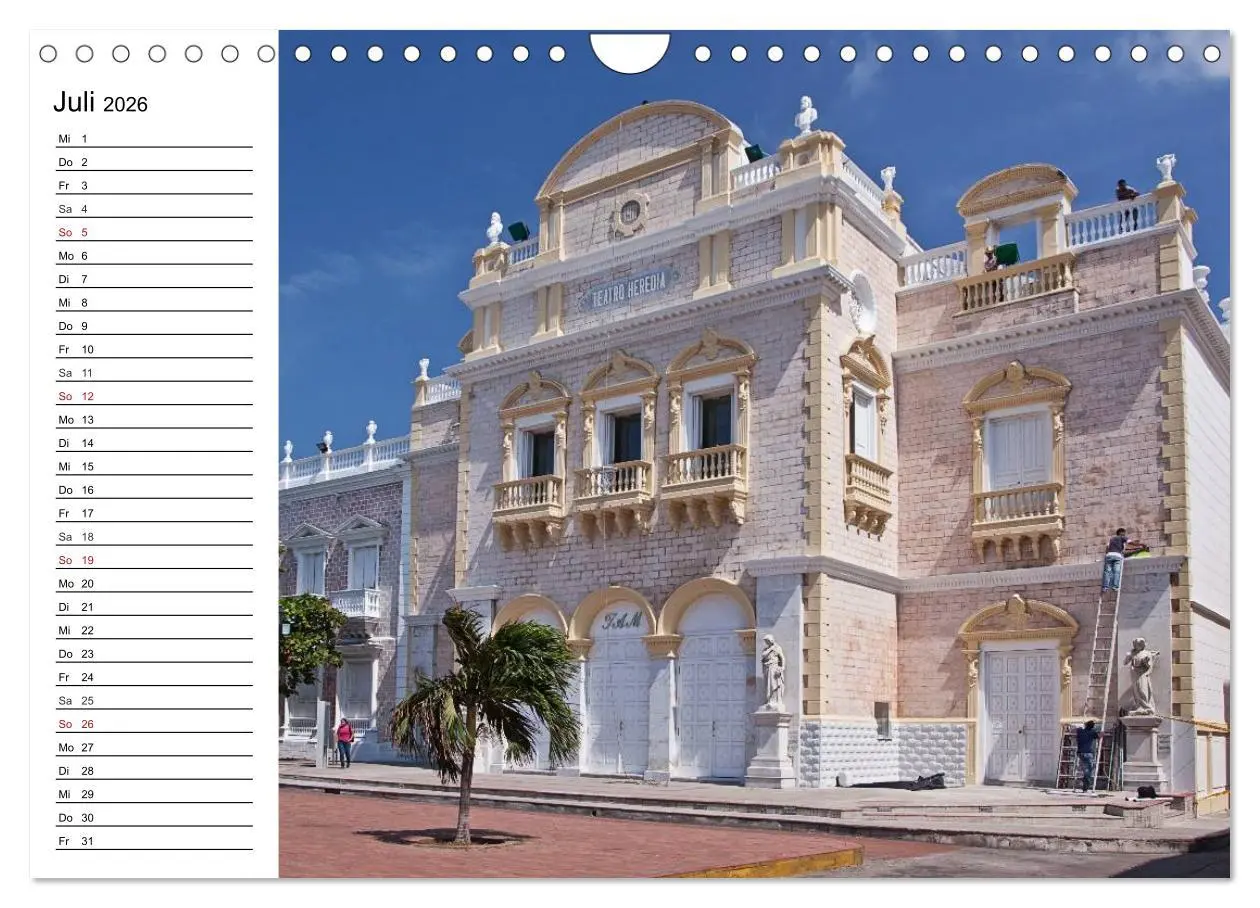 Bild: 9783516238143 | Kolumbien Impressionen (Wandkalender 2026 DIN A4 quer), CALVENDO...