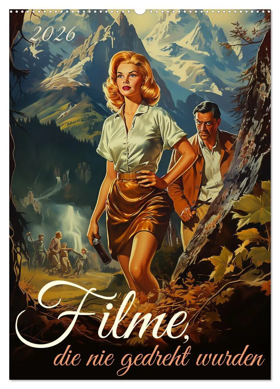 Cover: 9783516308143 | Filme, die nie gedreht wurden (Wandkalender 2026 DIN A2 hoch),...