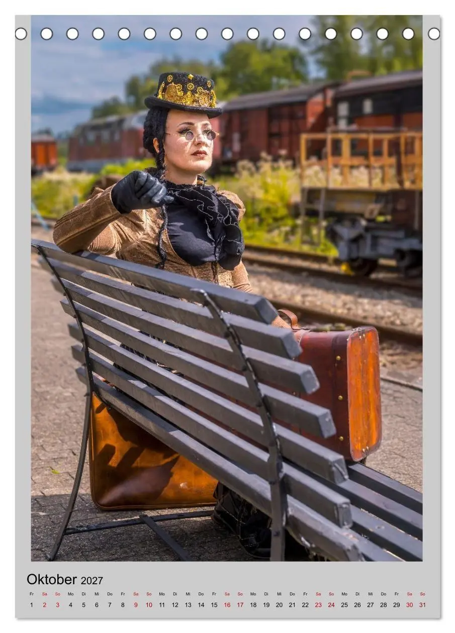 Bild: 9783516858143 | Steampunk Rhapsodie (Tischkalender 2027 DIN A5 hoch), CALVENDO...