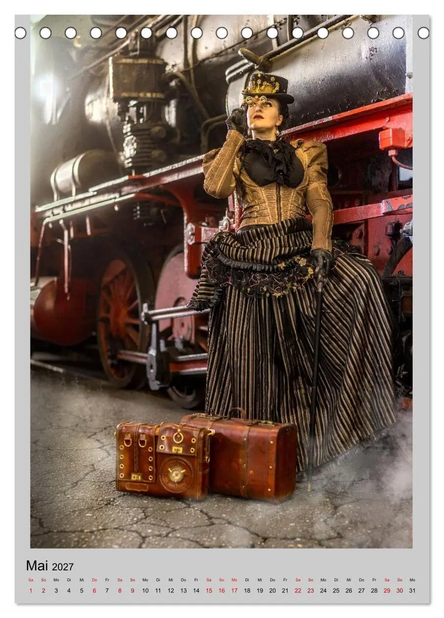 Bild: 9783516858143 | Steampunk Rhapsodie (Tischkalender 2027 DIN A5 hoch), CALVENDO...