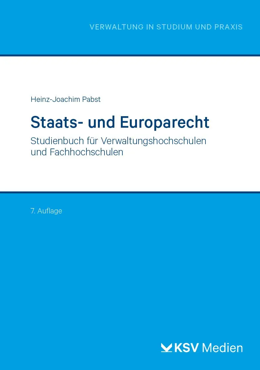 Cover: 9783829318143 | Staats- und Europarecht | Heinz J Pabst | Taschenbuch | 958 S. | 2025