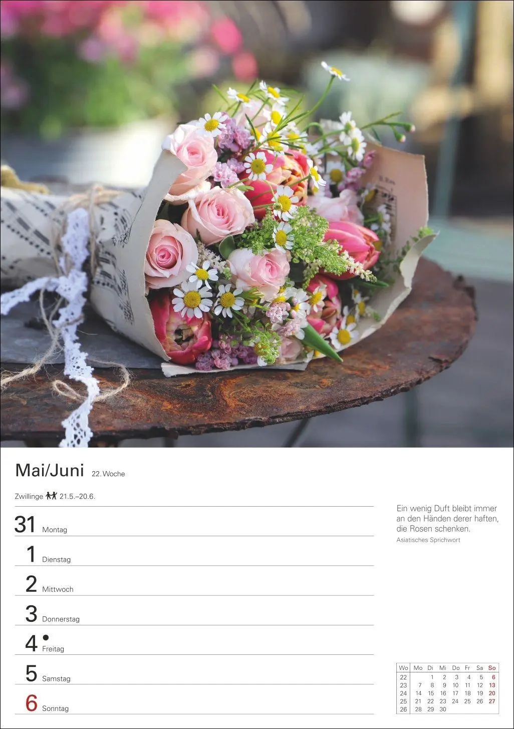 Bild: 9783840038143 | Blumenpracht Wochenplaner 2027 - 53 stimmungsvolle Fotografien | 2027