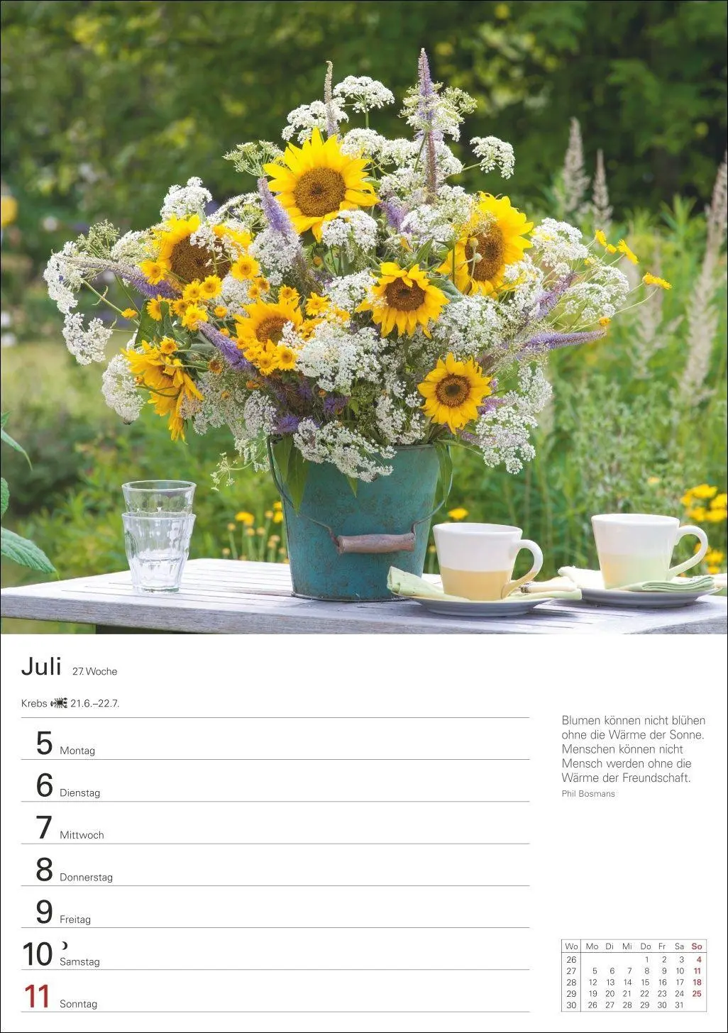 Bild: 9783840038143 | Blumenpracht Wochenplaner 2027 - 53 stimmungsvolle Fotografien | 2027