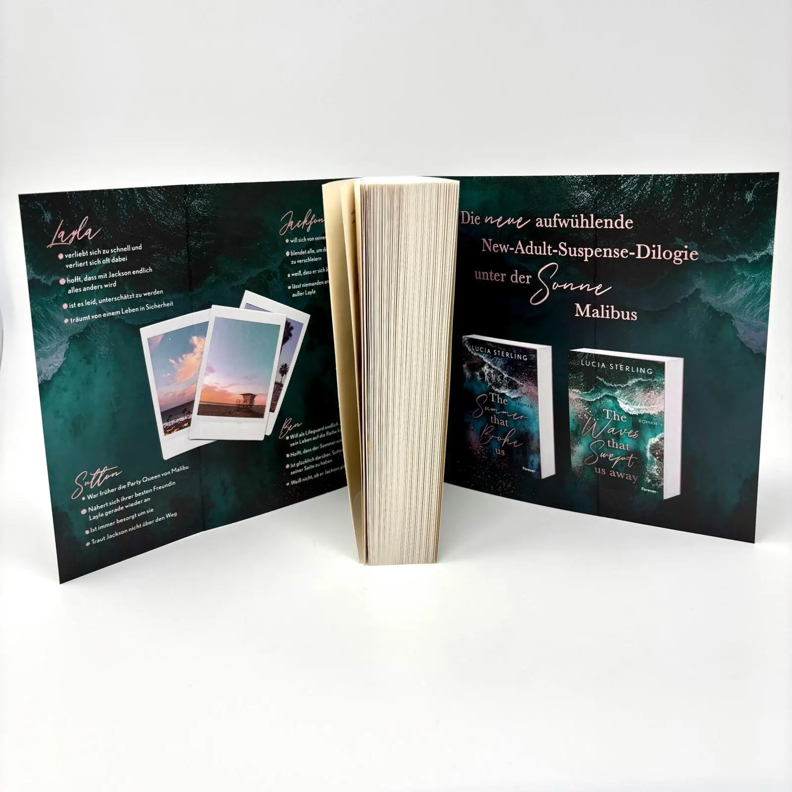 Bild: 9783958188143 | The waves that swept us away | Lucia Sterling | Taschenbuch | 384 S.