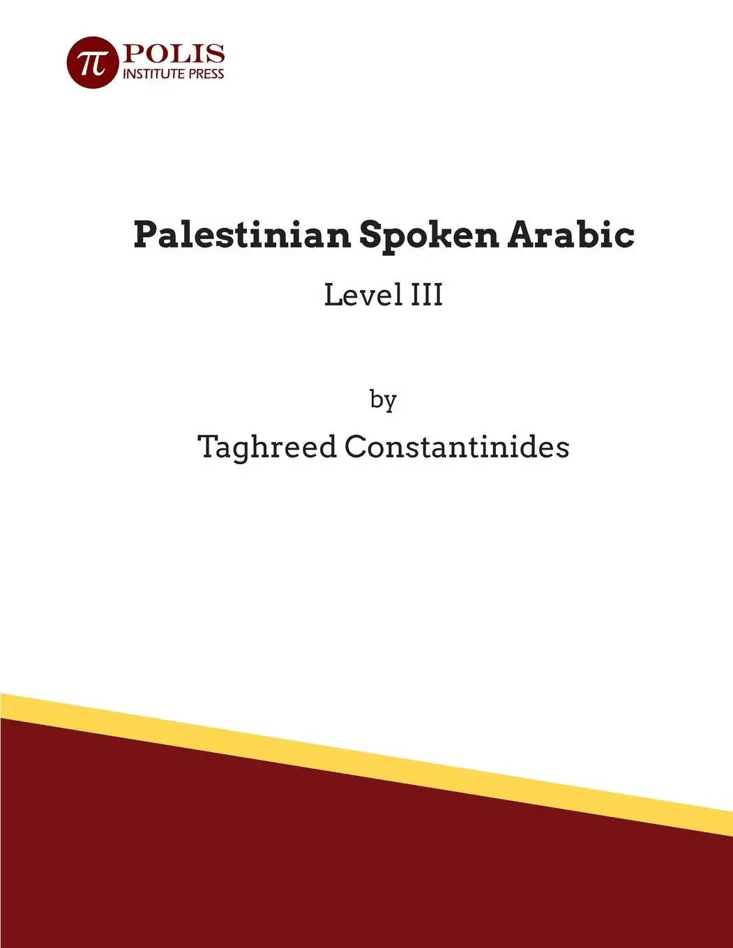 Cover: 9789657698143 | Palestinian Spoken Arabic | Taghreed Constantinides | Taschenbuch