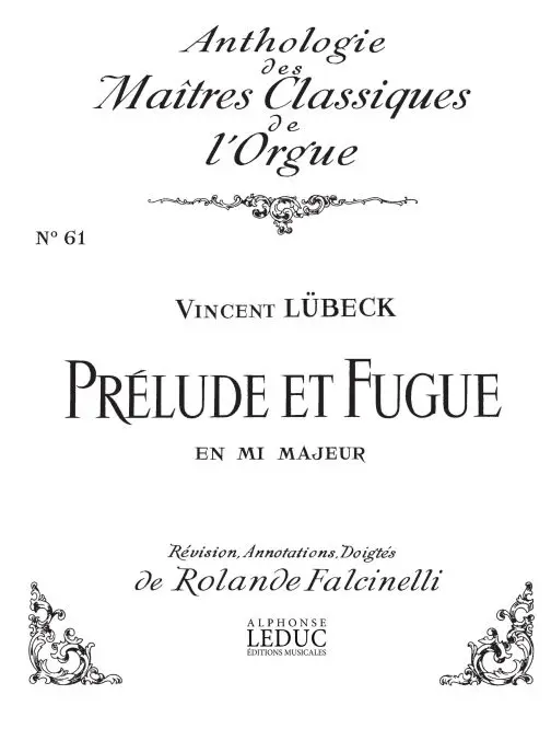 Prelude Et Fugue En Mi Majeur