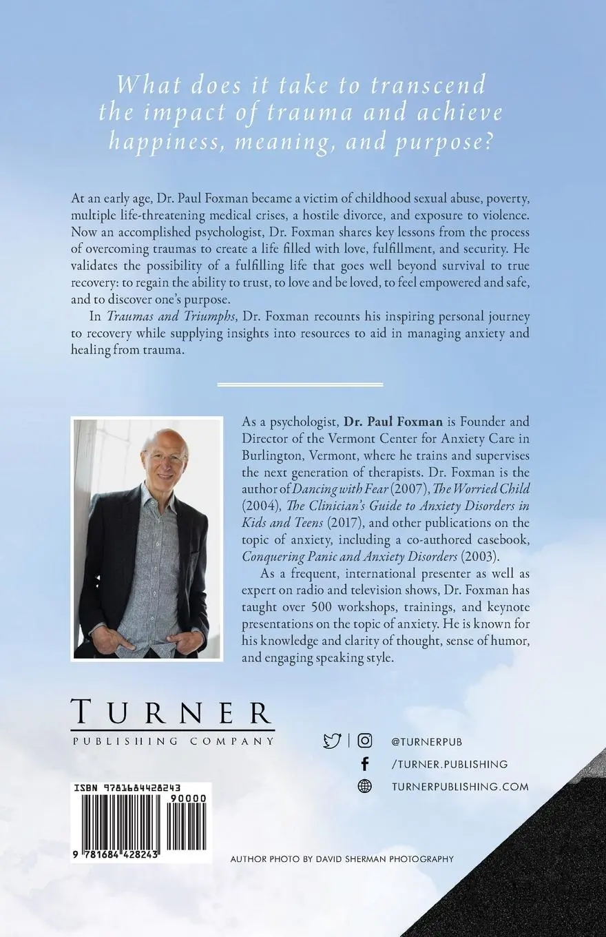 Rückseite: 9781684428243 | Traumas and Triumphs | A Psychologist's Personal Recipe for Happiness